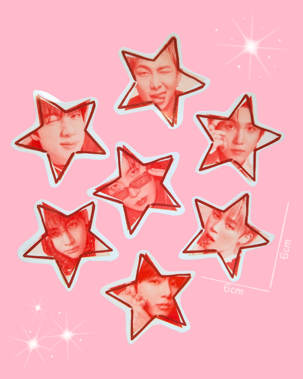 BTS Temporary Tattoos (Individual)