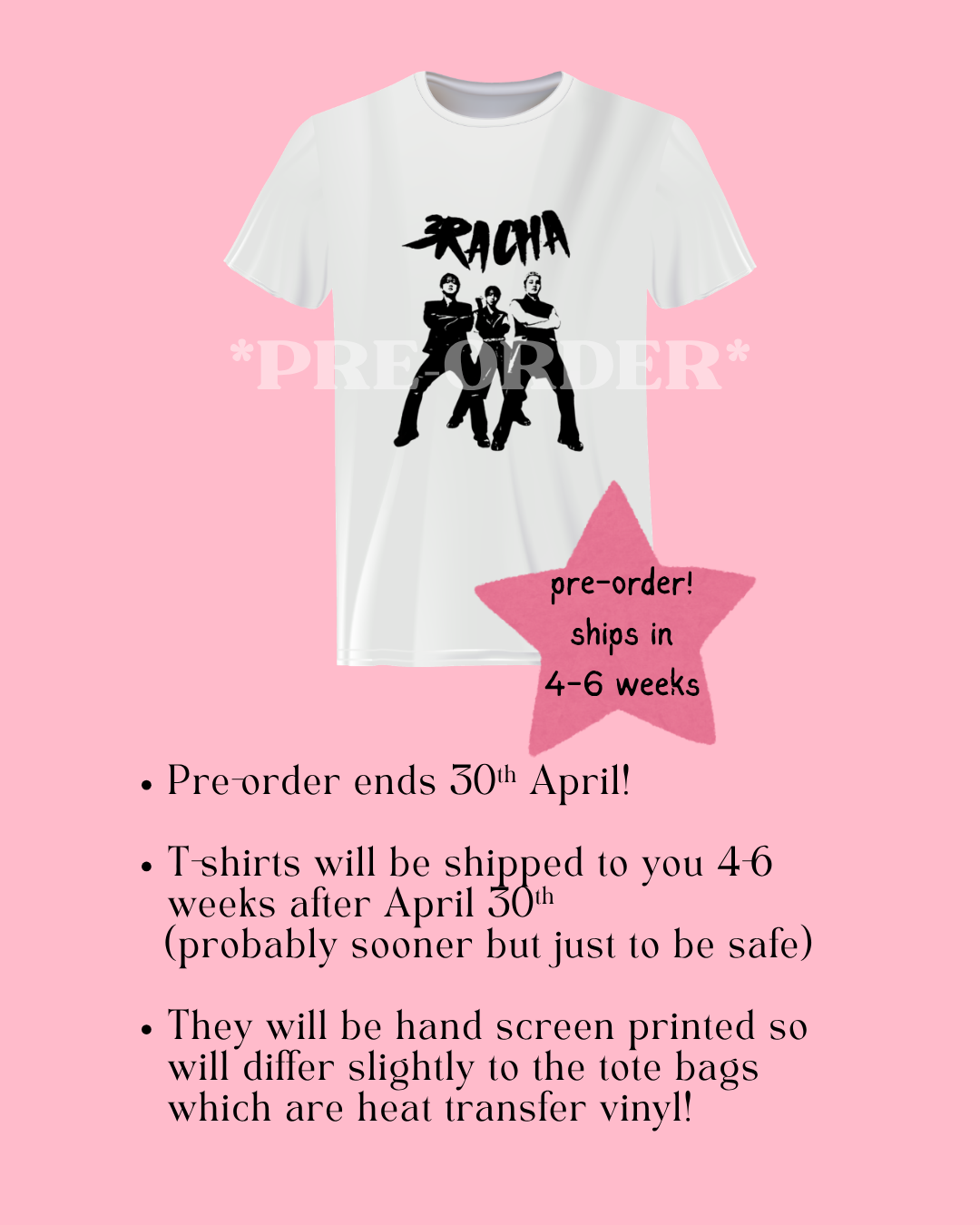 *PRE-ORDER* - 3RACHA T-Shirt