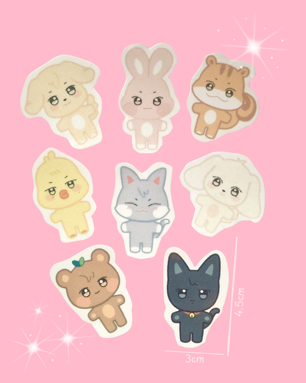 Ateez Temporary Tattoos (Individual)
